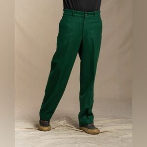 Johnson Woolen Mills Spruce Green Wool Pants - Size 52 $240
